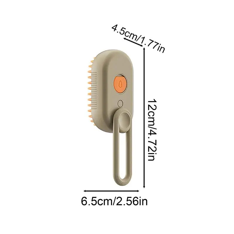 3-in-1 Cat & Dog Steam Brush - Electric Spray Grooming Comb for Hair Removal, Massage & Grooming 🐾✨