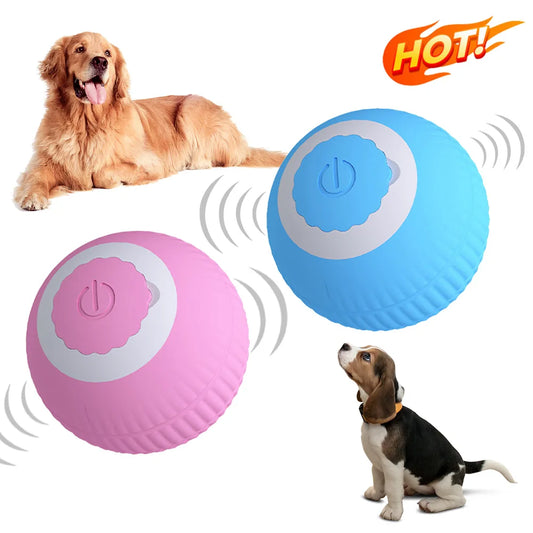 Smart Electric Ball Toy ⚽🔋 | USB Charging Gravity Jump Ball for Dogs & Cats | Automatic Pet Play & Teasing Toy